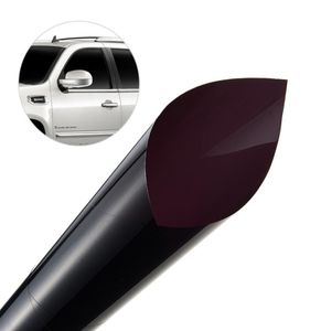 50cmx300cm Koyu Siyah Araba Penceresi Tint Film Cam VLT 5 Rulo 1 Katlı Araba Otomatik Ev Ticari Güneş Koruması Summer4461689
