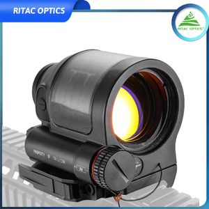 Avcılık Refleks Görüş Güneş Enerjisi Sistemi SRS 1X38 Kırmızı Dot Sight QD Montaj 20mm Demiryoluna Uygun