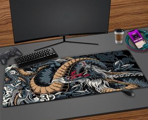 Büyük Oyun Mouse Pad Çin Ejderha Oyun Aksesuarları HD Baskı Ofis Bilgisayar Klavyesi Mousepad XXL PC Oyuncu Dizüstü Düzey Masası MAT6415782