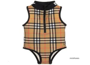 One Piece Swimsuit Kids Designer Swimwear For Girls Kids Flounce Brand Bathing Suits Monokinis For Kids Boys Swimwear JJB 200314014408571