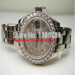 Orologi di lusso di alta qualità 26mm orologio da donna per madre orologio da donna perla pezzo Mop Ladys Watche orologio automatico da polso233w