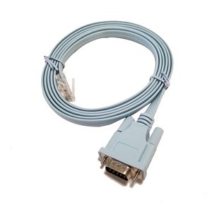 RJ45 - DB9PIN Seri Kablosu - RJ45 Ağ Kablosu Veri Kablosu DB9 Delik Konsolu Yönlendirici Yapılandırma Kablosu