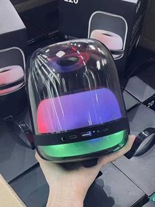 Haarmas Kardos L20 Renk Işıkları Kablosuz Bluetooth Kristal Hoparlörler Subwoofer'lı Bilgisayar Hoparlörleri 360 Derece Stereo Taşınabilir Hoparlörler Ev ve Açık Hava Kullanımı