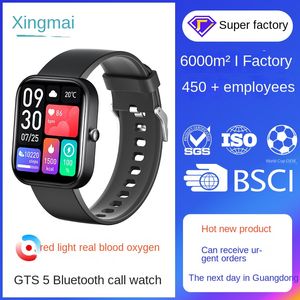 2023 Cross-Border Gts5 Smart Watch Heart Rate Blood Oxygen Health Monitoring Sports Watch Bluetooth Calling Smart Watch