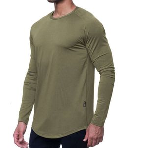 Lu Erkekler Sıcak Satış Yoga Kıyafet Spor Uzun Kollu T-Shirt Mens Sport Style Sıkı Eğitim Fitness Giysileri Elastik Hızlı Kuru Aşınma Yeni Lu Lu L3