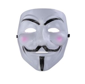 V Vendetta Mask için Anonim Guy Fawkes Fantezi Serin Kostüm Cosplay Maskesi Partiler için Karnavallar Bir Beden Çoğu Gençlere Uyuyor 7023346