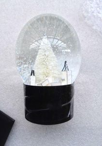 Cclasics Snow Globe, Noel Ağacı ile Araba Dekorasyon Kristal Top Özel Yenilik Hediye ile Noel Hediyesi Box8504718