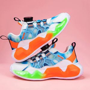 Noctilucent Children Running Shoes Comfortable Kids Shoes Fashion Non-slip Sneakers For Boy High Quality Girl's Shoes 231229