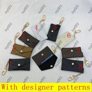L Дизайнерские модели мешочек для ключей портмоне кошелек дизайнерские кошельки кошельки держатель для карт копилка кожаная мини-сумка для мужчин женщин 8 col190S
