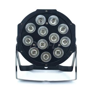 LED Flat Par 12x18W RGBWA UV HEISSES Licht 12X12W RGBW 4in1 LED DJ Wash Light Bühnenbeleuchtung DJ Party Disco