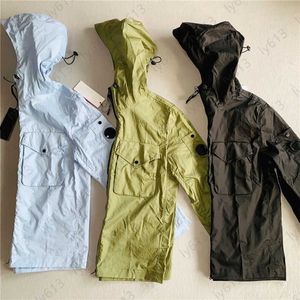 Дизайнерские куртки для мужчин Пальто с капюшоном на молнии Корейская версия тренда Кардиган на молнии с длинными рукавами с капюшоном Рабочая куртка Дизайнерская одежда