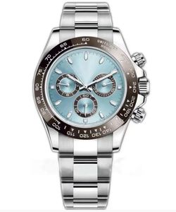 Мужские часы DAYTONAS с автоматическим механизмом, многофункциональные наручные часы, дизайнерские мужские часы, ремешок из нержавеющей стали, золотые наручные часы Montre de luxe
