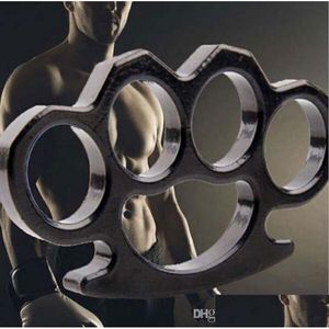 Brass Knuckles High Quality Metal Four Finger Knuckle Duster Outdoor Cam Self Defense Portable Edc Ring Tool Drop Delivery Sports Ou Dhmtf