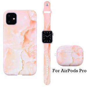 Accessories Fhx11ps Phone Case For iPhone 11 12 Pro Max XS Max XR 7 8 Plus Rubber Cover Watchband Strap 38/40/42/44 For Airpods Pro Case