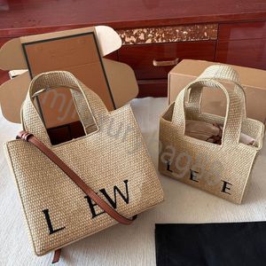 Kadın En Kalite Saman Salonu Alışveriş Bag Luxurys Dokma Çapraz Vücut Çanta Çantaları Vintage yazı tipi Tote Sepet Debriyaj Çanta Tasarımcısı Raffias Çanta Omuz Plaj Çantaları