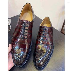 Elbise ayakkabıları leimanxiniu timsah erkekler resmi el yapımı gerçek deri ayakkabı için malesneaker