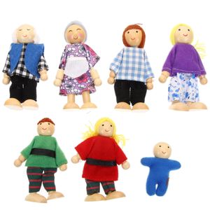 Куклы, 7 шт., декоративные мини-домики, детская игрушка, игрушка, ролевая игра, детский аксессуар 230630