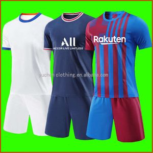 Ucuz Özel Jersey erkek Spor Futbol Setleri Camisa De Futebol Takım Gömlek Futbol Eşofman Üniforma