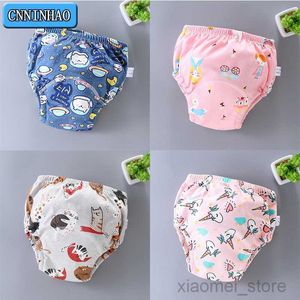 Cloth Diapers New Baby Training Pants 6 Layer Reusable Washable Cotton Infant Short Underwear Cloth Baby Diaper Nappies Panties Nappy ChangingHKD230701