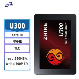 Приводы Zhike U300 SSD Drive HDD 2,5 Hard Disk SSD 60 ГБ 120 ГБ 240 ГБ 480 ГБ 960 ГБ HD SATA Диск внутренний жесткий диск для ноутбука компьютера