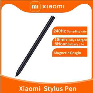 Xiaomi Pad için Orijinal Xiaomi Stylus kalem tarama 5 Pro Tablet Xiaomi Akıllı Kalem 240Hz Örnekleme Hızı Manyetik Kalem 18 Din Tam Şarj
