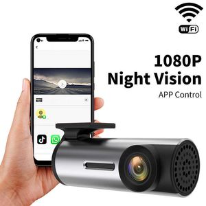 CAR DVR DVR DASH CAM DASHCAM CAMERA WIFI FULL HD 1080P Беспроводная ночная версия Video Record