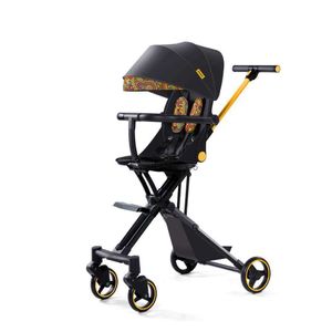 Passear o bebê pode sentar e deitar alta paisagem carrinho de bebê portátil dobrável l230625