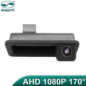 Car DVR Greenyi 170 ° AHD автомобиль автомобиль задней камеры для Ford Focus 2C Sedan Mondeo 24 Fiesta Land Range Rover Freelander Carhkd230701