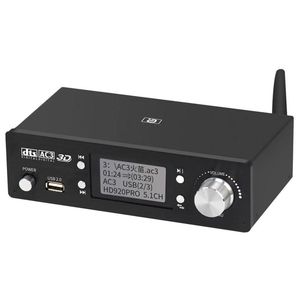 Connectors HD920PRO 5.1CH HD Audio Decoder Bluetooth 5.0 приемлем для Dolby Atmos DTS AC3 4K 3D Converter Arc Arc Pcusb DAC