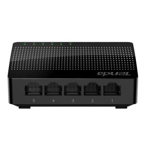 Маршрутизаторы Tenda SG105/S105 Ethernet-коммутатор Mini 5 Port Desktop Network Switch 10/1000Mbps LAN Hub Small Smart Easy Setup for Router 230701