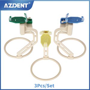 Magnifying Glasses Dental X Ray Sensor Positioner Holder Lab Digital Film Locator Dentist Portable Plastic Positioning Tool 3Pcs Set 230701