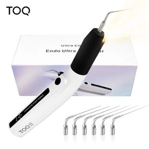 Magnifying Glasses LED Dental Wireless Ultrasonic Activator Endo Ultra Washing Tooth with 6 Tips Dentistry Tools 230701