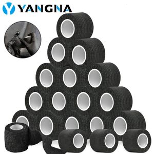 Tattoo Grips 96 48 24 10 6 3pcs Black Tattoo Grip Bandage Cover Wraps Tapes Disposable Adhesive Waterproof Finger Protect Tattoo Accessories 230701