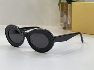 Солнцезащитные очки в форме петли нового модного дизайна 40110U в ацетатной оправе, простые и авангардные, высококачественные солнцезащитные очки для улицы UV400