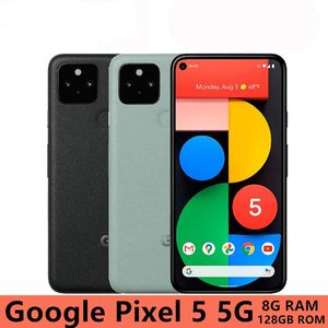 Original Google Pixel 5 5G Unlocked Cellphone 6.0" Snapdragon 765G Octa Core 8GB RAM 128GB ROM NFC 12.2MP&16MP Refurbished