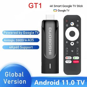DUOBAOSHI GT1 4K HD Medya Oynatıcı TV çubuk mini PC S905Y4 2G 8G WIFI Google Sertifikalı BT Uzaktan Akıllı Android TV Yangın Çubuğu