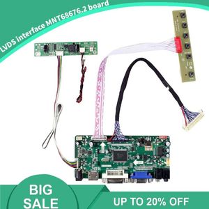 Stitch New M.NT68676 Monitor Kit для LM270WF2 (TL) (A5) LM270WF2TLA5 HDMI+DVI+VGA LCD Светодиодный экран Драйвер контроллера.