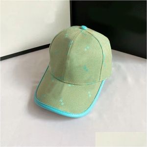Ball Caps Fashion Baseball Cap для Uni Casual Sports Letter New Products Sunshade Hat Personality Simple 4 Colors Drop Dust Dehjzz