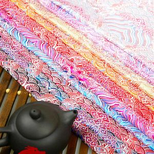 Китайский древний костюм DIY Tang Han Платье детская одежда Kimono cos шелковая парчка атласная ткань Wavys Ширина 75cm226u