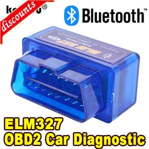 Yeni Bluetooth ELM327 V2.1 V1.5 Otomatik OBD Tarayıcı Kodu Okuyucu Aracı Araba Teşhis Aracı Süper Mini Elm 327 Android için