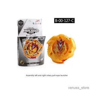 4d Beyblades Patlama Beyblade Spinning 48 Stil B-00-129-C B-00-100 Başlatıcı Sarı Siyah Stil R230829 ile Oyuncaklar için Hediyeler