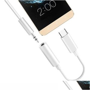 Адаптеры сотового телефона Micro -тип C до 3,5 мм адаптер Джека Aux для Huawei P20 Pro Honor20 10 Adaptador USB -разъемы USB Adaptador o Convery DH3KY