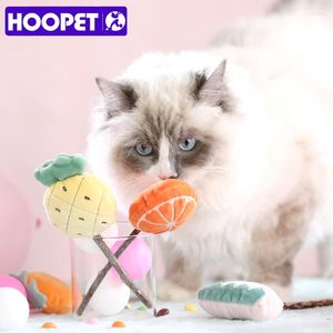 Cat Toys Hoopet Chew зубы чистящий развлекательный питомец
