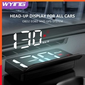 Новый Wining M3 Auto OBD2 GPS Head-Up Head-Up Display Auto Electronics HUD Project Display Dival Car Speedometer Accessories для всех автомобилей