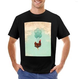 Erkek Tişörtleri Tavuk Licken T-Shirt Özel Gömlek Bir Boy Kawaii Giysileri Erkek Pamuk