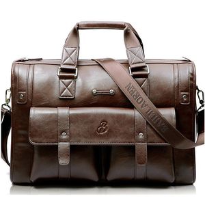 Портфель датчики Crossten большие кожаные портфель кожаных портфелей Business Messenger Bags Vintage Pleack Travel Bag Men's 17 -дюймовые сумки для ноутбука 230703