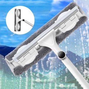 Other Housekeeping Organization Telescopic Rod Glass Washing Cleaning Mop Windows Wiper Tool Washer Long Handle Brush Window Cleaner Product for Household 230704