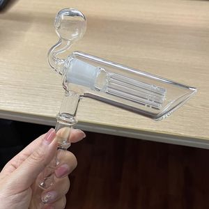 Cam Çekiç Sigara Boru Kol Ağacı PERC Sap boruları nargile Bongs Aksesuarları Dab Rig Araçları