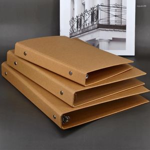 Винтажный Kraft Lose-Leaf Book Cardboard Case A4Diy Cover A5 Съемные B5 Маленькие свежие ноты ручной работы