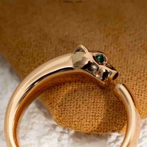 Band Rings Panthere Serisi Ring Luxury Marka Resmi Reproductions En Kalite 925 STERLING Gümüş 18 K Yaldızlı Çita Yüzük Marka Tasarımı Yeni Satış Premium Hediyeler